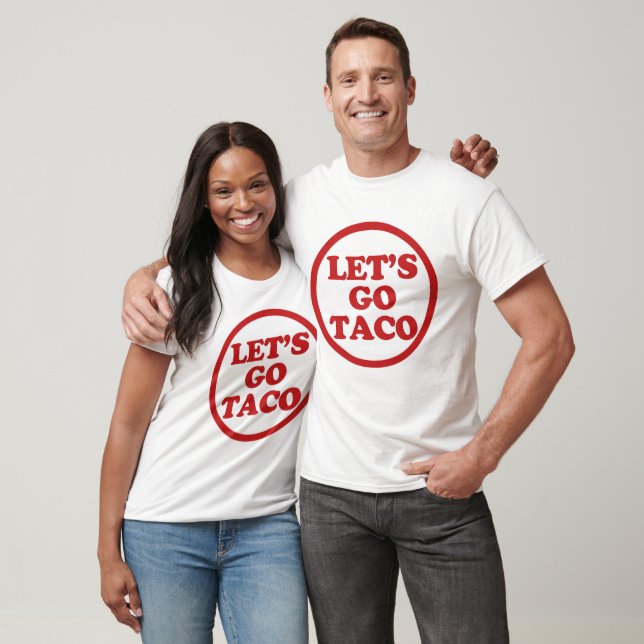 T-shirt Allons-y Taco. (Unisexe)