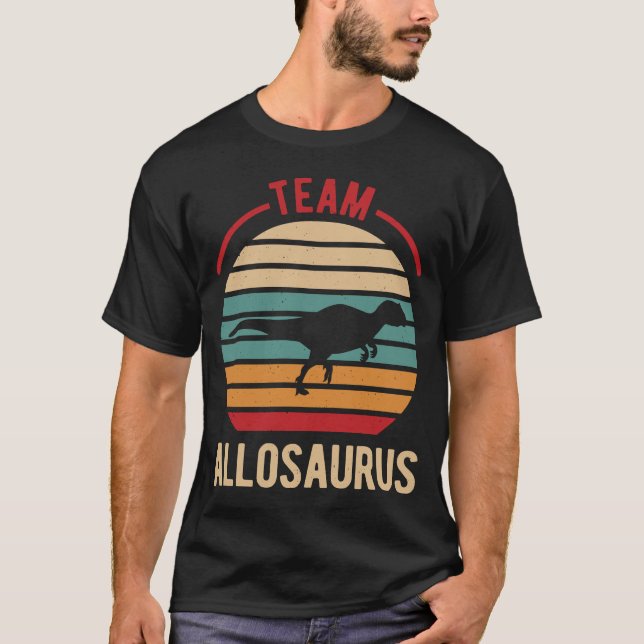 T-shirt Allosaurus drôle (Devant)