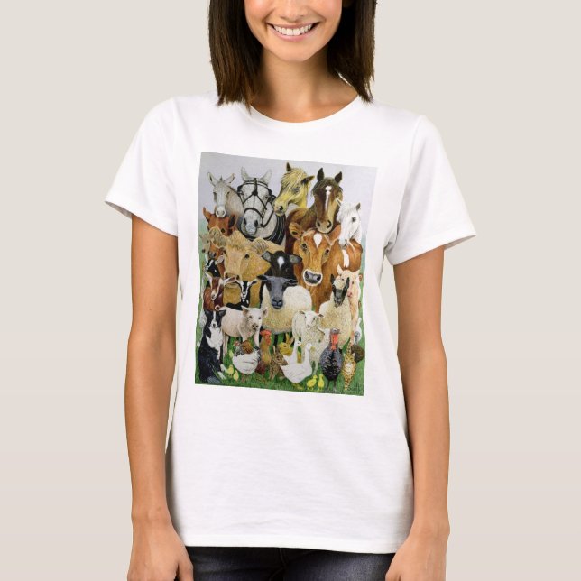T-shirt Allsorts animal (Devant)