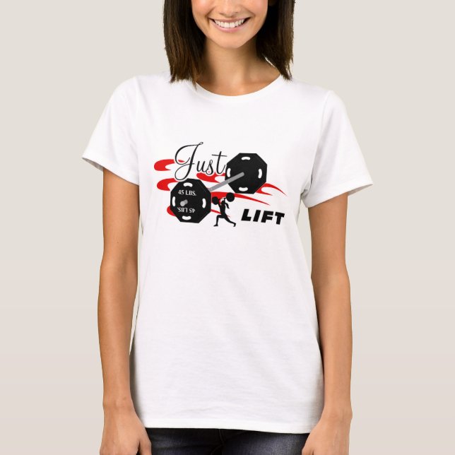 T-Shirt Allumant pour dames (Devant)
