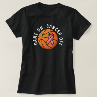 T-shirt Allume le jeu, éteins le cancer