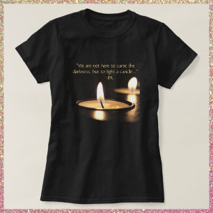 T-shirt Allumer une bougie