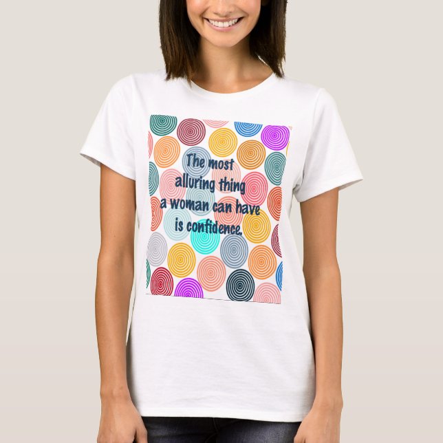T-shirt Alluring Woman (Devant)