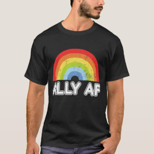 T-shirt Ally Af Droit Ally Égalité Des Sexes Lgbt
