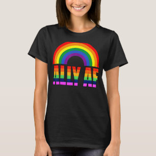 T-shirt Ally Af Gay Lesbian Pride Lgbtq Equality Human Rig