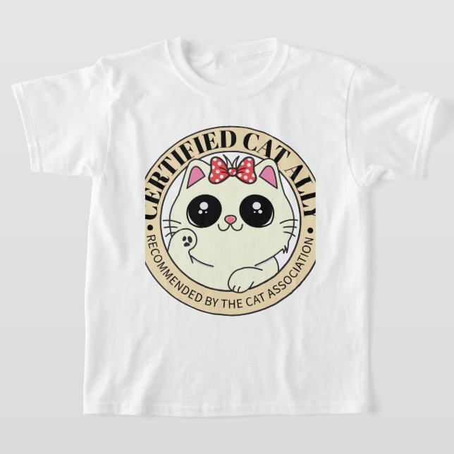 T-shirt Ally Cat Certifié | (Poser)