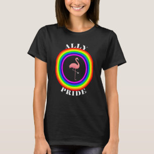 T-shirt Ally Pride LGBTQ Égalité Rainbow Lesbian Gay Tran