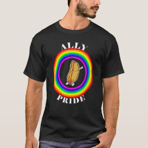 T-shirt Ally Pride LGBTQ Égalité Rainbow Lesbian Gay Tran