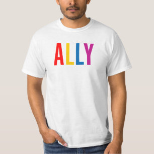 T-shirt Ally to the LGBTG Community Diversity Equity