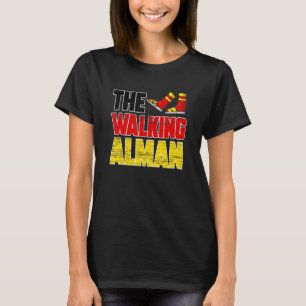 T-shirt Alman à pied allemand typique allemand