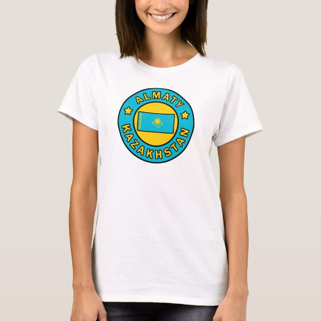 T-shirt Almaty Kazakhstan (Devant)