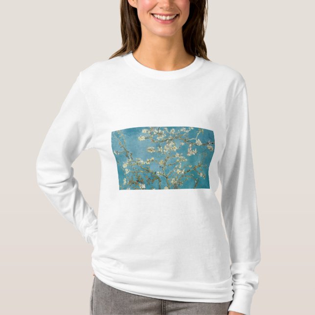 T-shirt Almond Blossom par Vincent van Gogh (Devant)