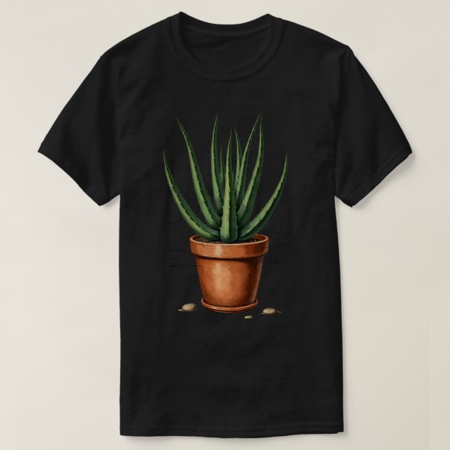 T-shirt Aloe Botanique (Design devant)