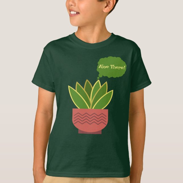 T-shirt "Aloe There !" Le garçon (Devant)