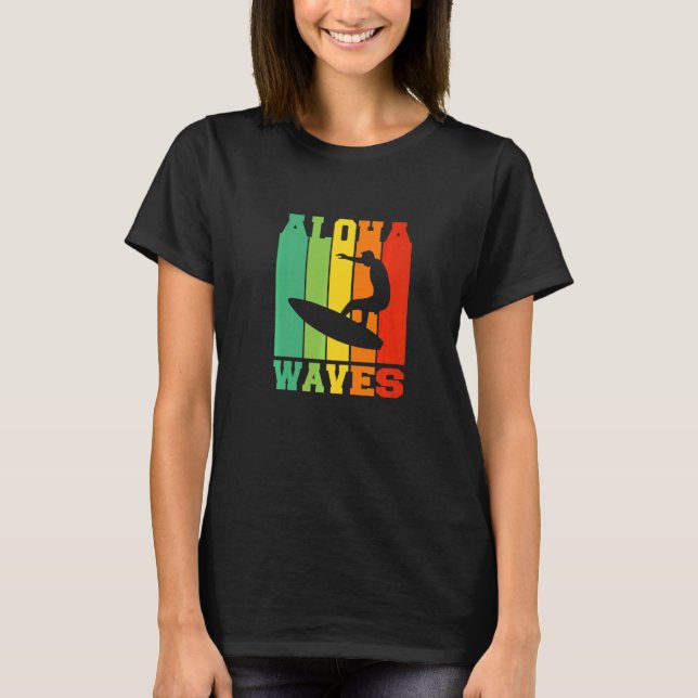T-shirt Aloha Beach Hawaii Surfbeach Surf (Devant)