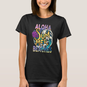 T-shirt Aloha Beach Tropical Hawaiian Summer Island Vaca