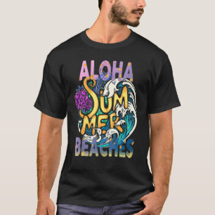 T-shirt Aloha Beach Tropical Hawaiian Summer Island Vaca