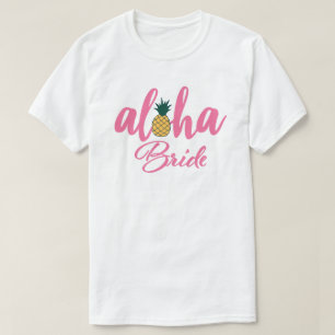 T-shirt Aloha Bride Blanc