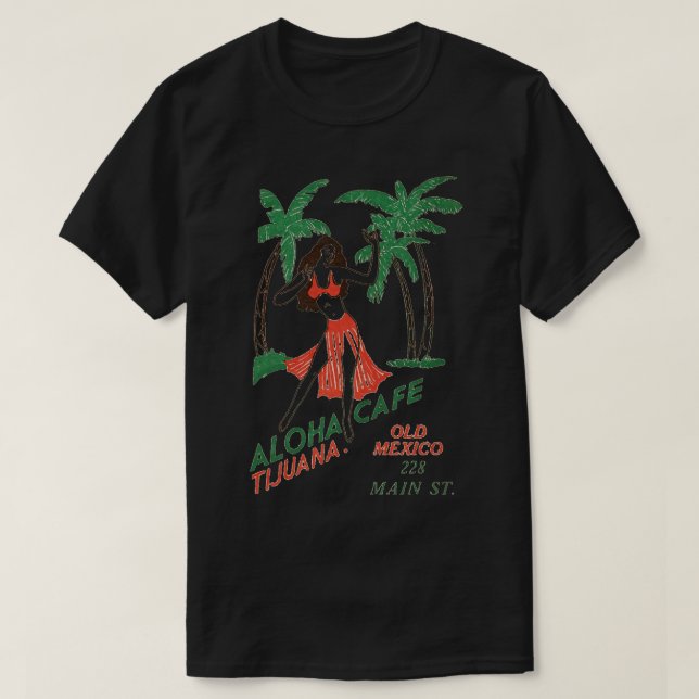 T-shirt Aloha Café (Design devant)