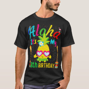 T-shirt Aloha C'Est Mon 8e Anniversaire Hawaii Spa d'anana