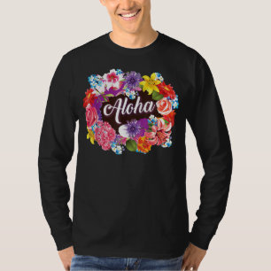 T-shirt Aloha Chemise Cool Le Plus Heureux Don Luau Aloha
