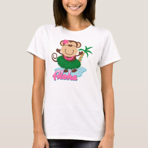 T-shirt Aloha chemise de singe