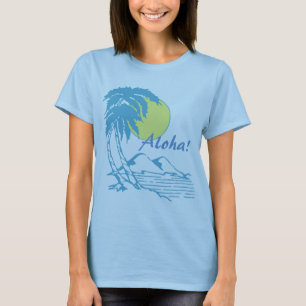 T-shirt Aloha conception hawaïenne tropicale