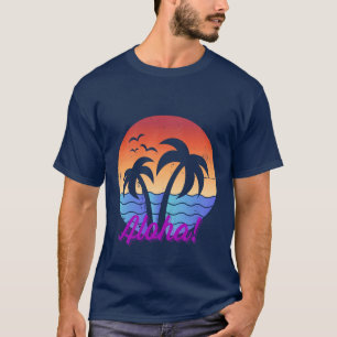 T-shirt Aloha - Coucher de soleil hawaïen tropical