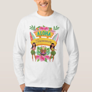 T-shirt Aloha danseurs hawaïens de danse polynésienne de