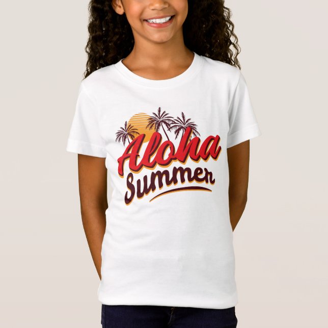 T-Shirt Aloha Été (Devant)