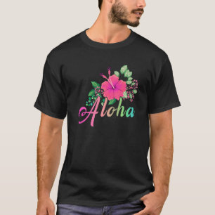 T-shirt Aloha Flower Hawaii Hawaii Surf Hawaii Island