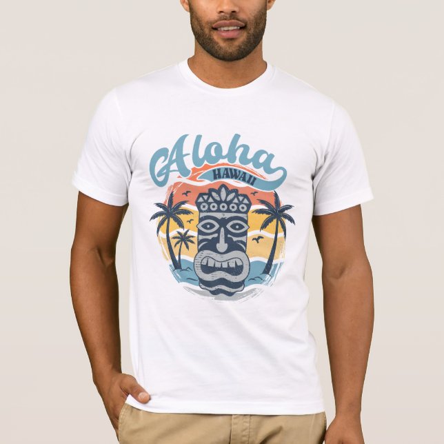 T-shirt Aloha hawaïen (Devant)