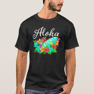 T-shirt Aloha Hawaii De L'Île Sentent L'Aloha Spiri