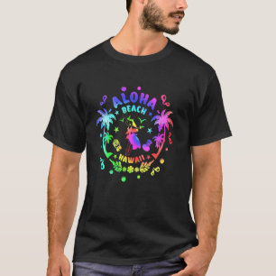 T-shirt Aloha Hawaii depuis l'île Tie Dye Family Trip V