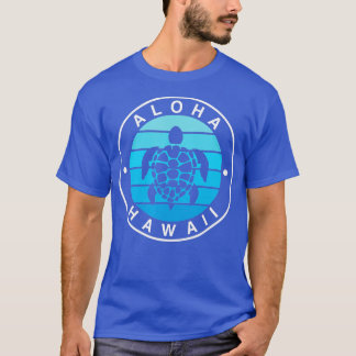 T-shirt Aloha Hawaii Hawaii HI Island Sea Turtle Océan B