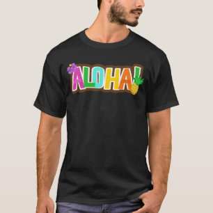 T-shirt Aloha Hawaii Hawaii Île Hawaiian Surf Tropical