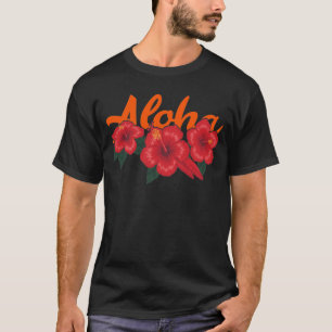 T-shirt Aloha Hawaii Hawaii Île Hawaiian Surf Tropical T-S
