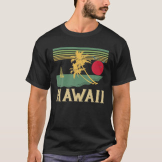 T-shirt Aloha Hawaii Hawaii Île Hawaiian T Vintage Années 