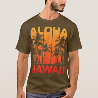T-shirt Aloha Hawaii Hawaiian Island TVintage années 1980