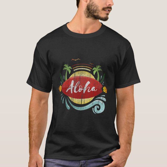 T-shirt Aloha Hawaii Luau Costum (Devant)