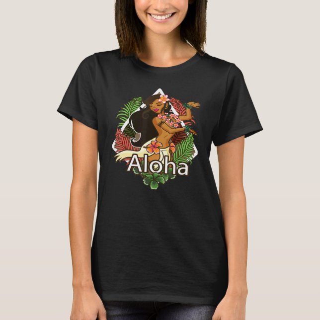 T-shirt Aloha Hawaii Plages Hawaii Femmes Hawaii Hawaii (Devant)