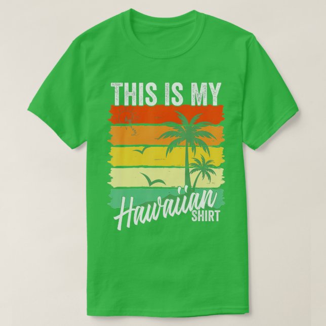 T-shirt Aloha Hawaii pour les femmes garçons Voici My Hawa (Design devant)