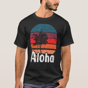 T-shirt Aloha Hawaii Surf Retro Sunset 28