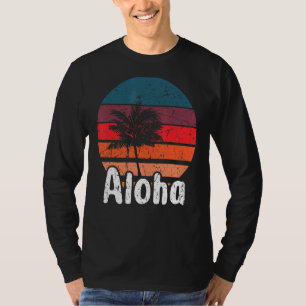 T-shirt Aloha Hawaii Surf Retro Sunset 28