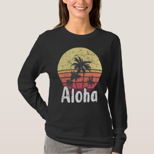 T-shirt Aloha Hawaii Surf Retro Sunset 52