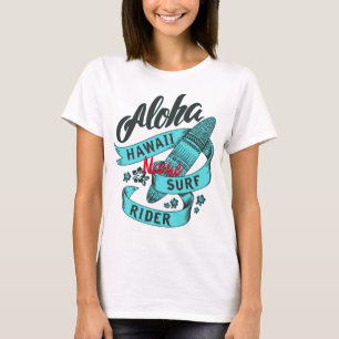 T-shirt Aloha Hawaii Surf Rider Thunder_Cove