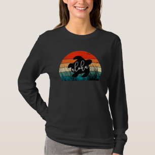 T-shirt Aloha Hawaii Tortue de mer de l'île Hawaii