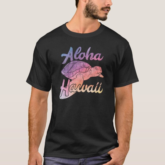 T-shirt Aloha Hawaiian Island (Devant)