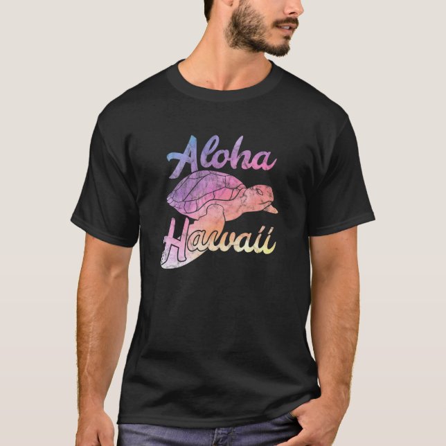 T-shirt Aloha Hawaiian Island (Devant)