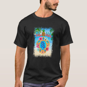 T-shirt Aloha Honu Tortue Tropicale Hawaii Vacances